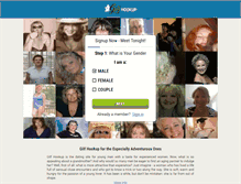Tablet Screenshot of gilfhookup.com